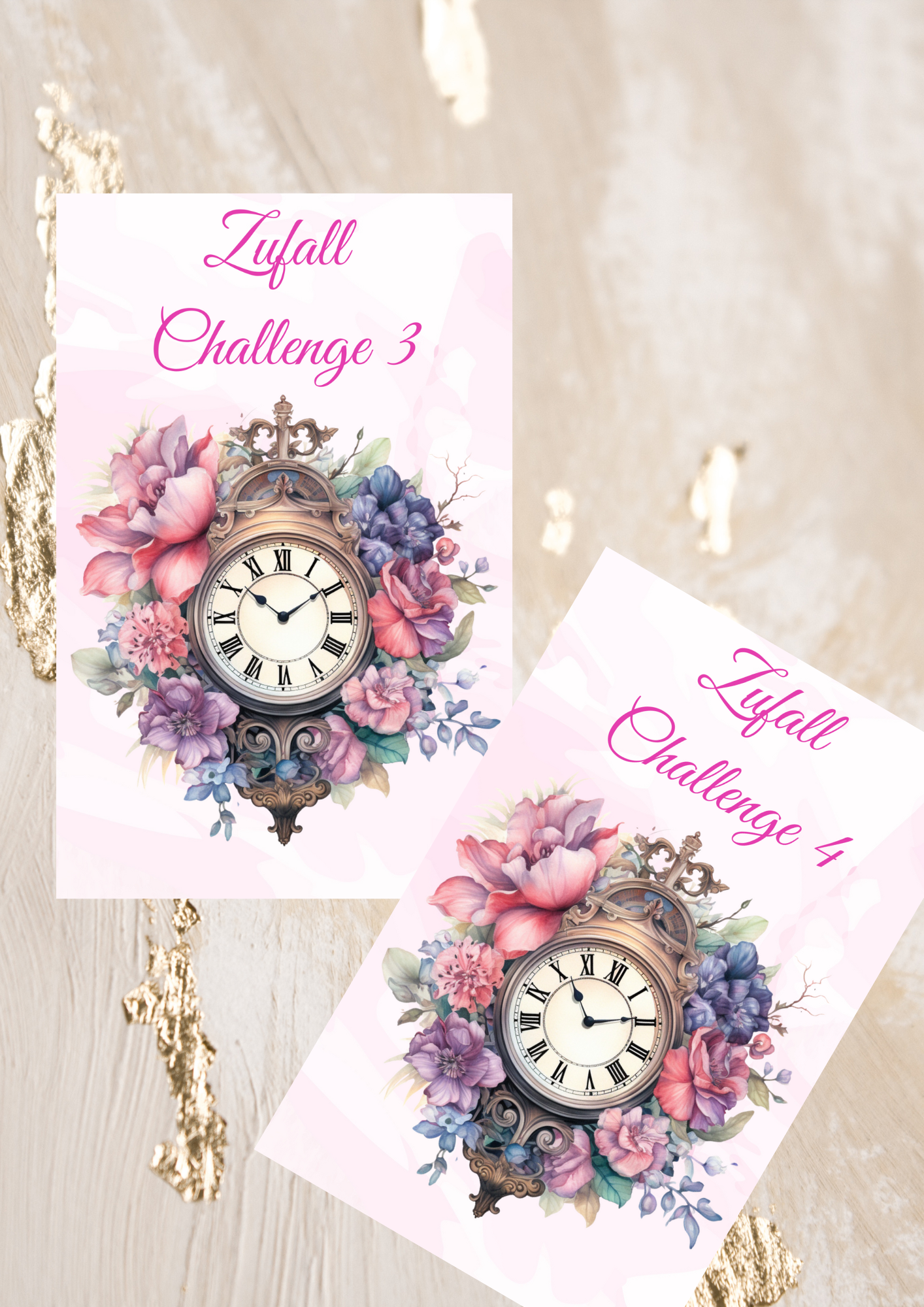 Zufall Challenge's Uhren 1-6