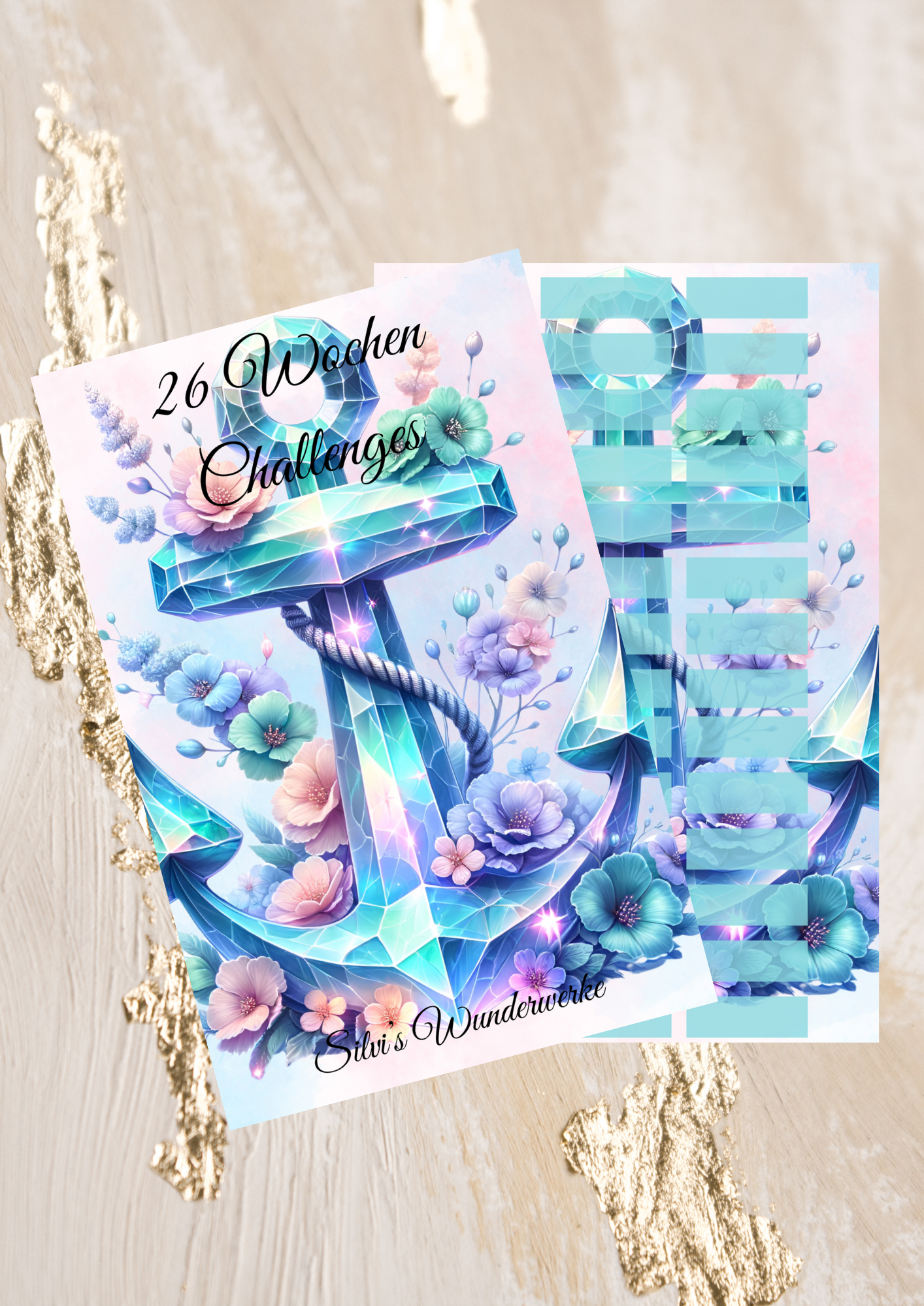 26 Wochenchallenge zum rubbeln