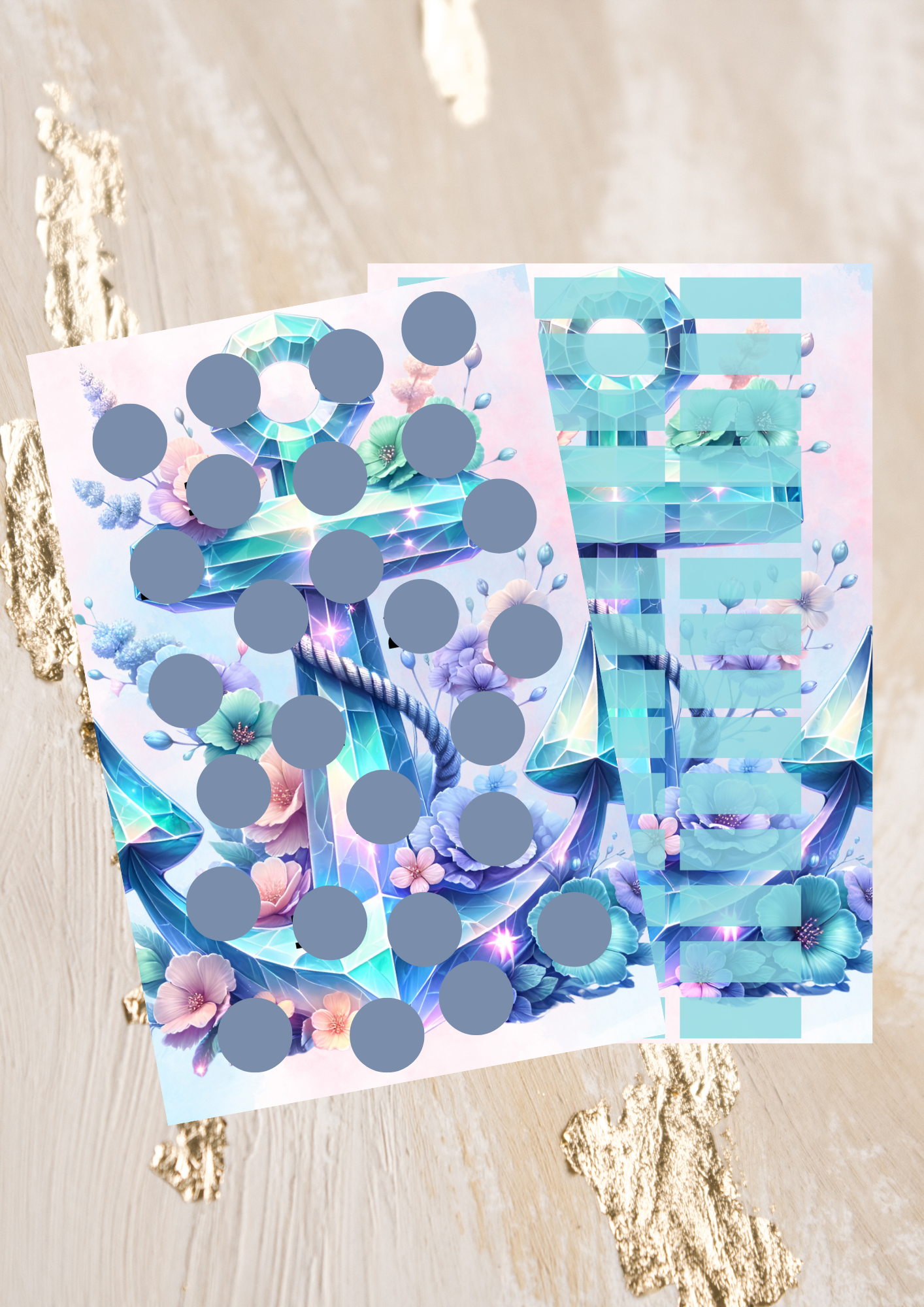 26 Wochenchallenge zum rubbeln