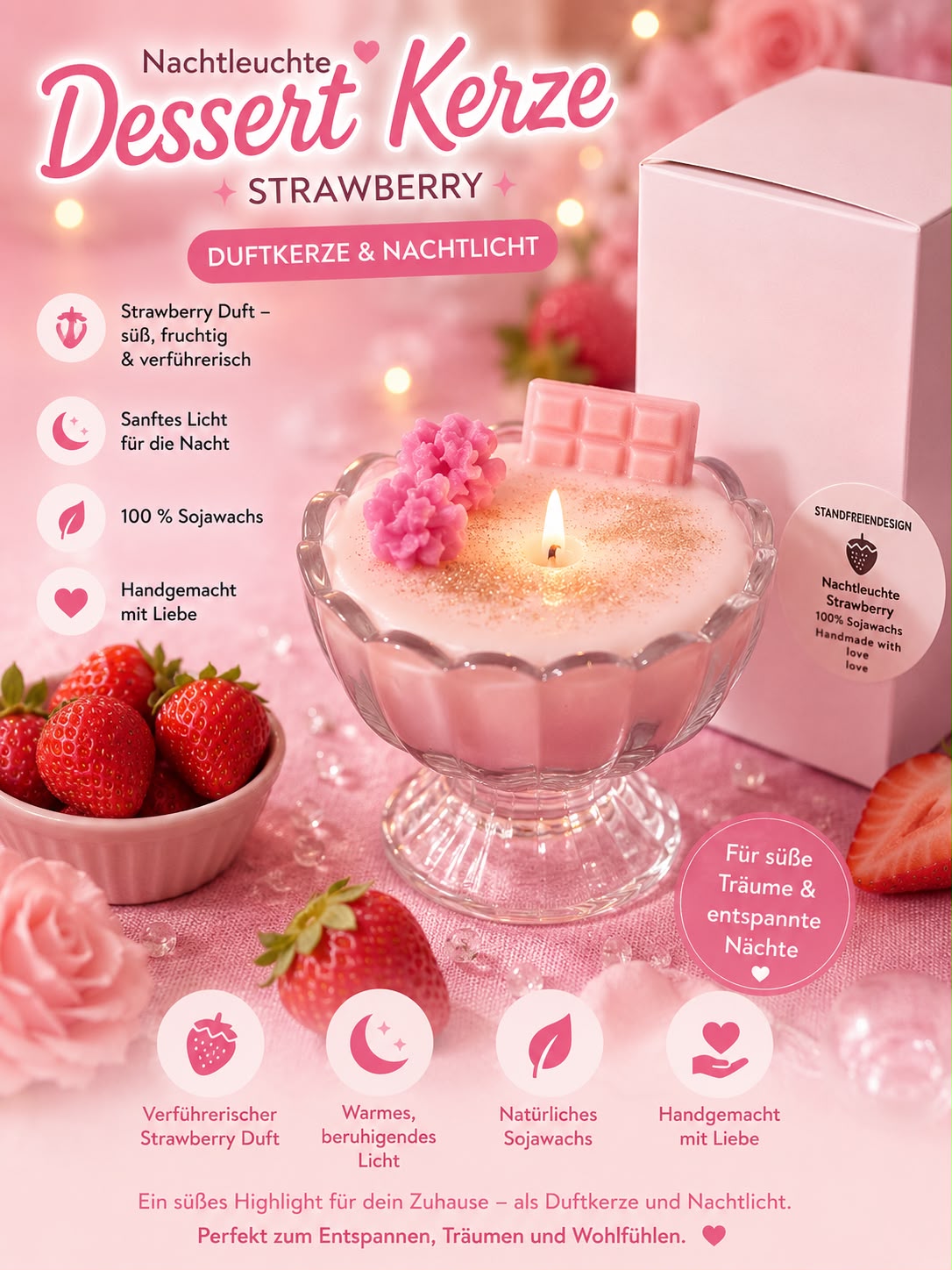 Dessert Kerze