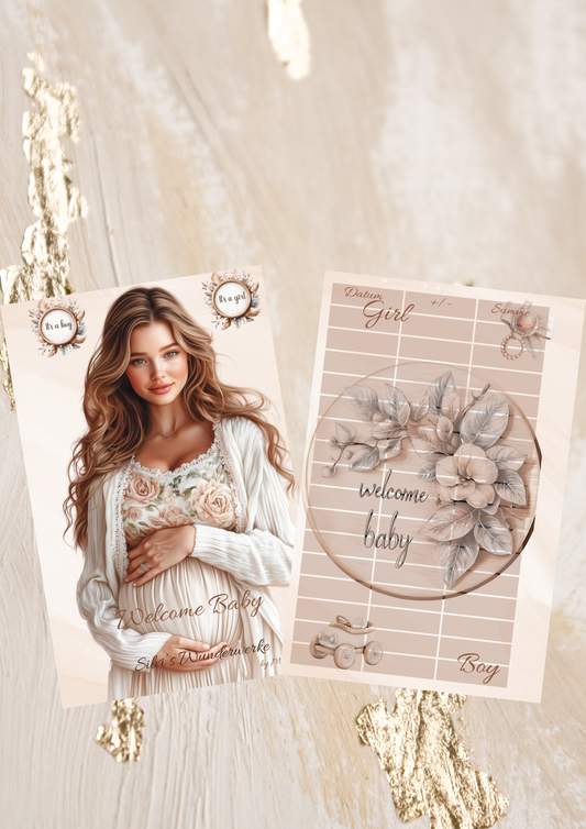 Dashboard Schwangere Frau