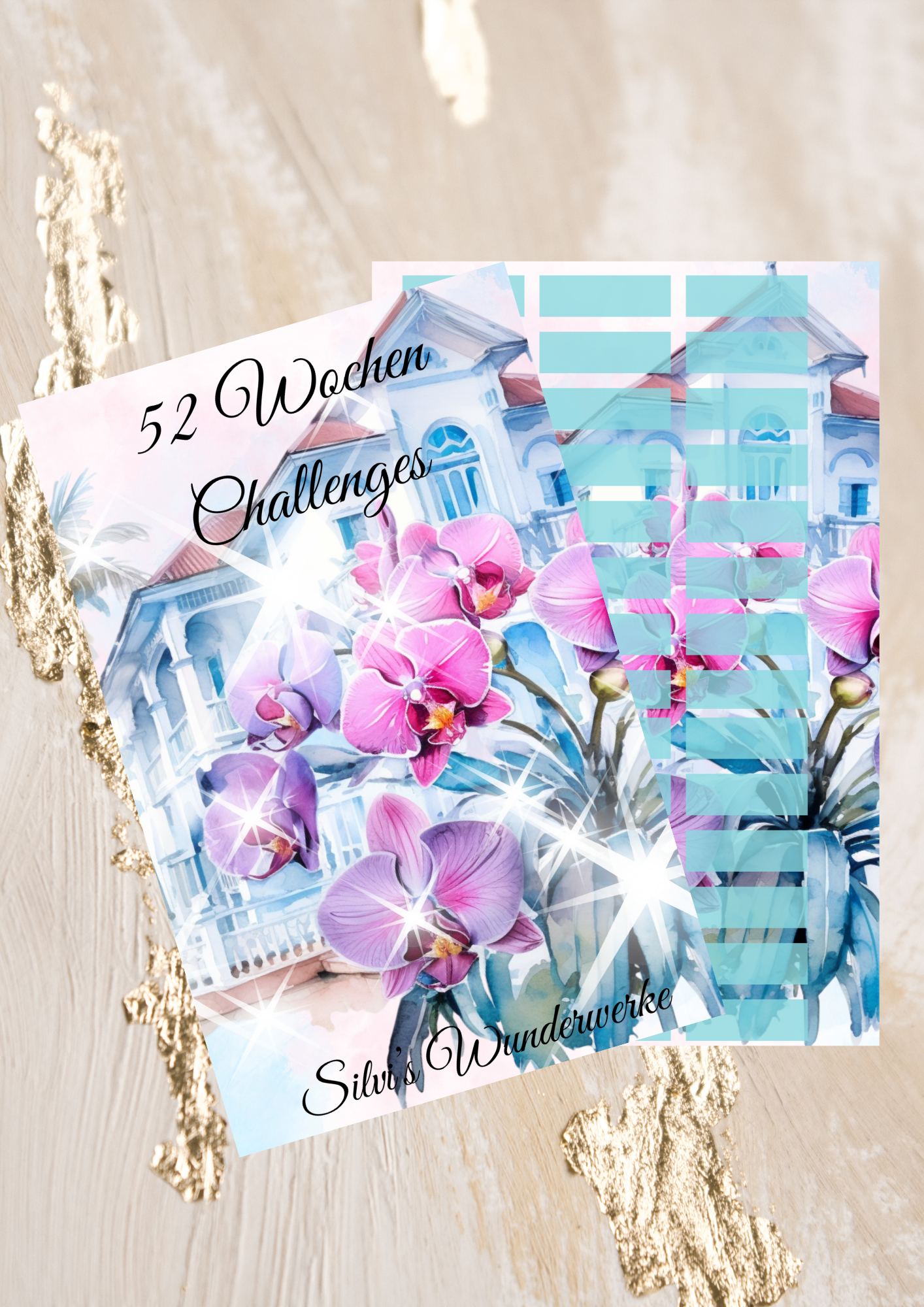 52 Wochen Challenges+extra Tracker