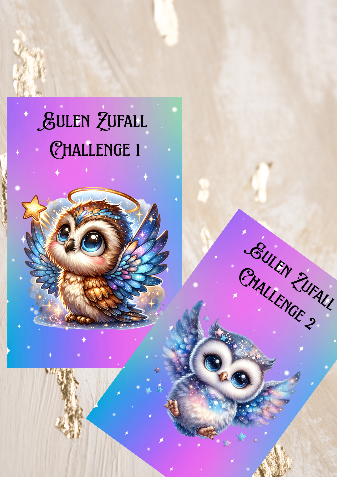 Eulen Zufall challenges 1-6
