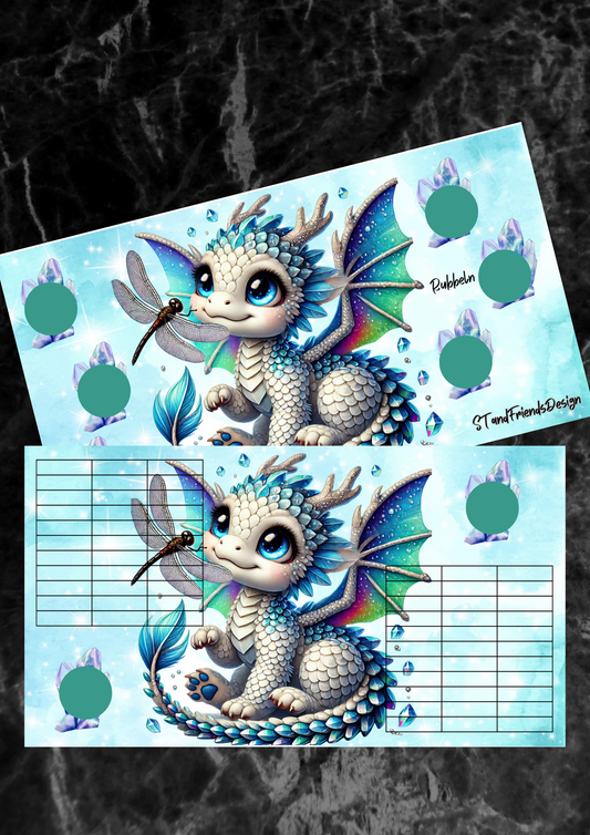 Glitzer Drache