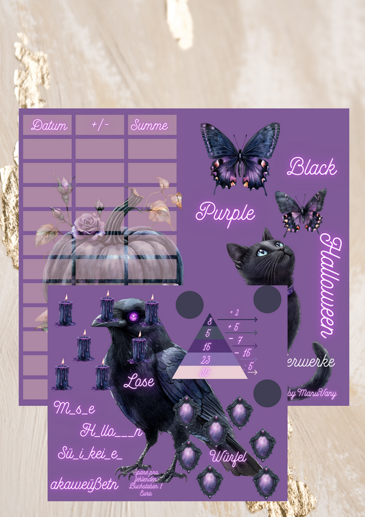 Black Purpel Helloween