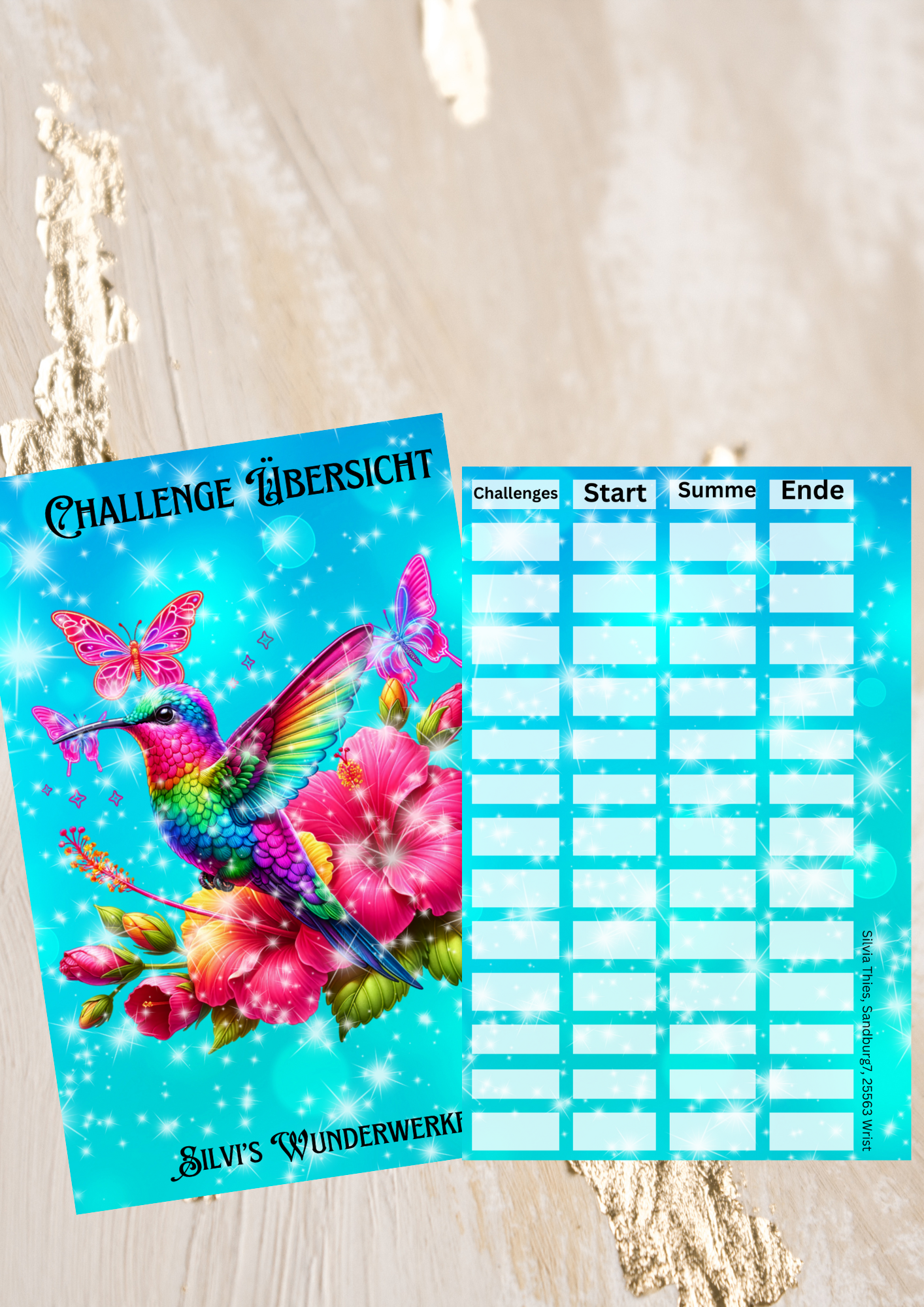 Kolibri Challangeübersicht