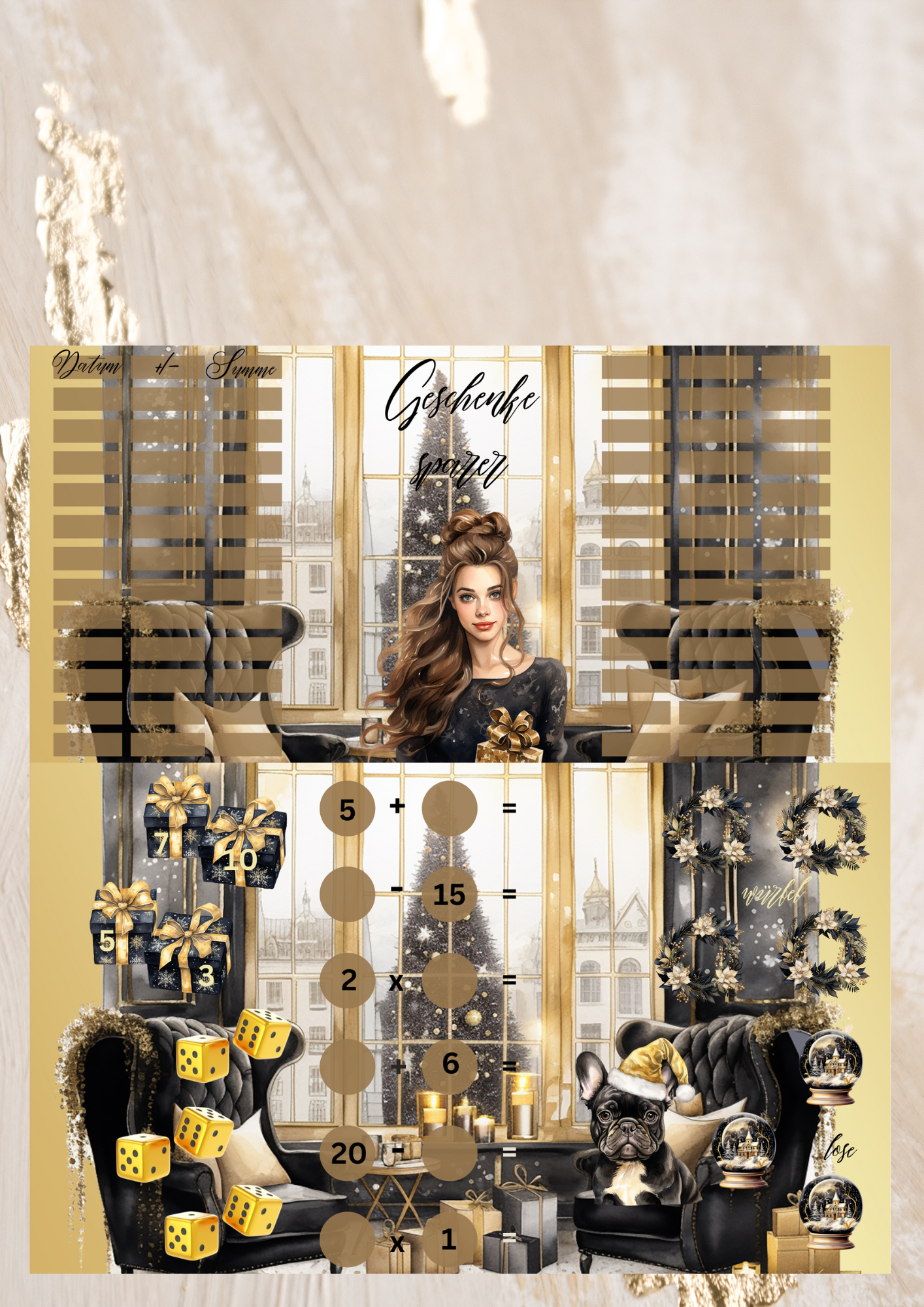 Weihnachtsgeschenke sparer