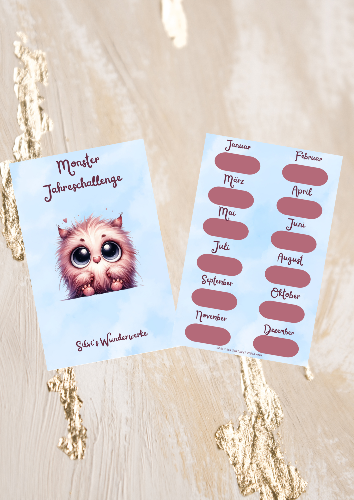 Monster Jahreschallenge