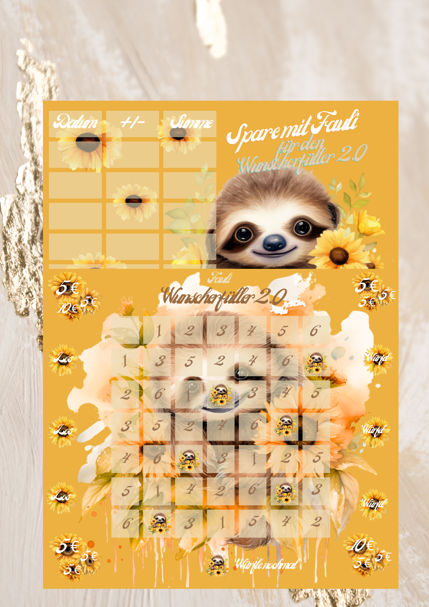 Spare für den Wunscherfüller 2.0 + extra Tracker