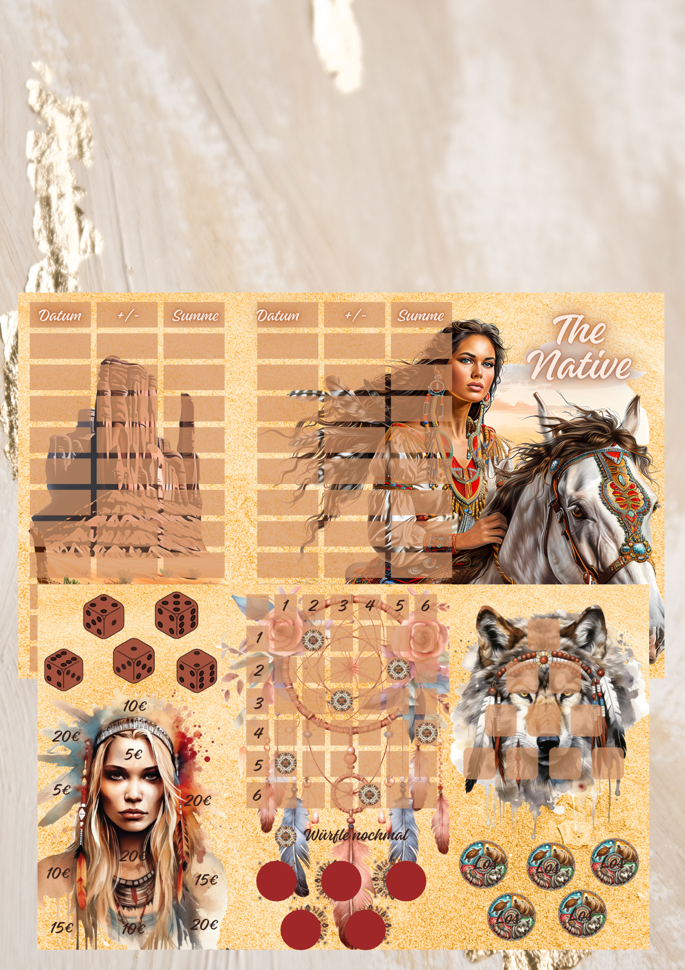 The Native + etra Tracker