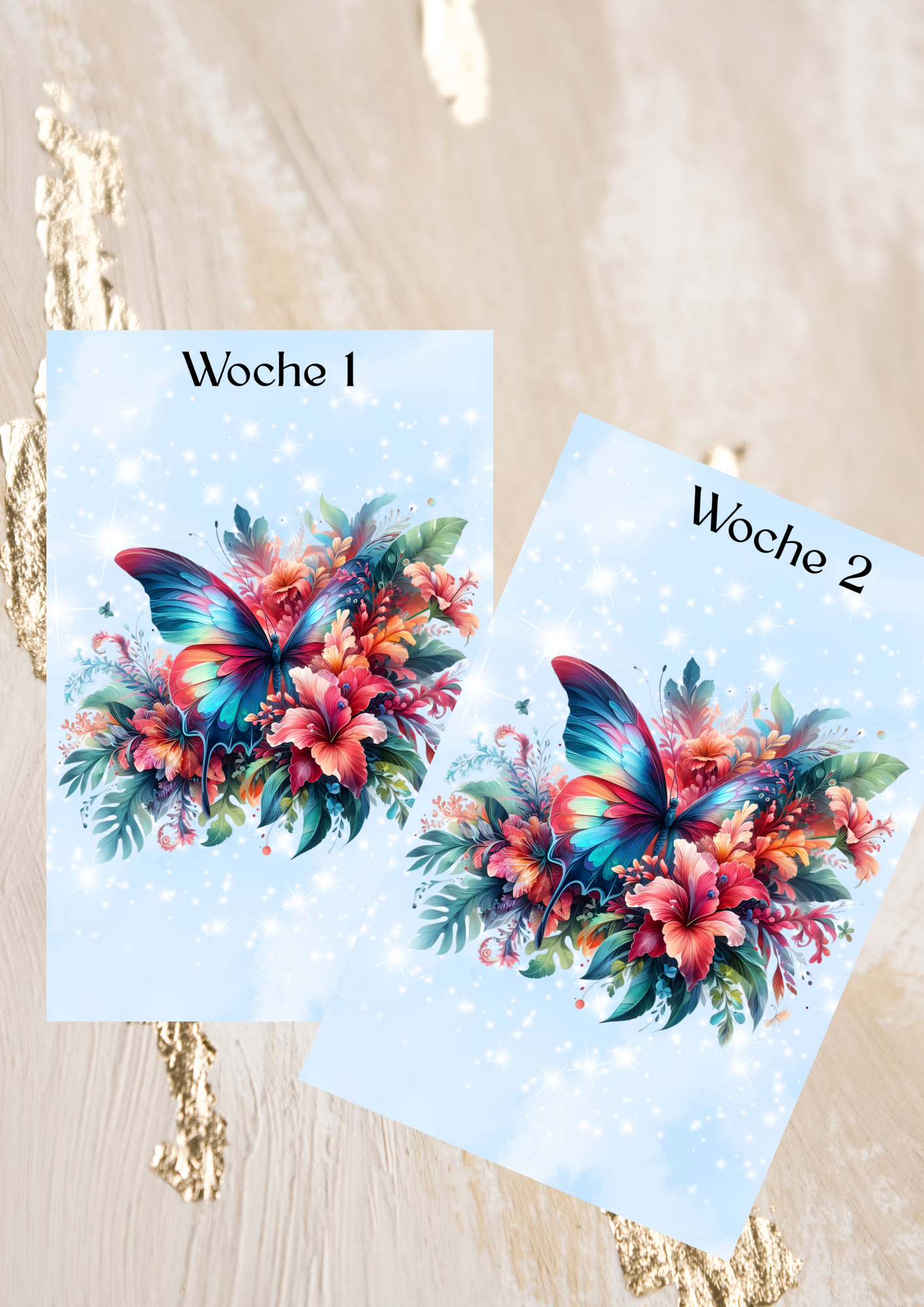 Wochenbudget Schmetterling