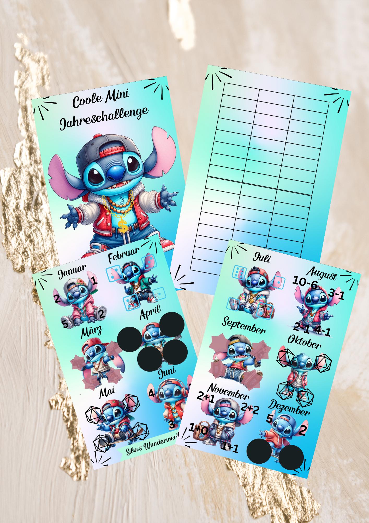 Coole Mini Jahreschallenge