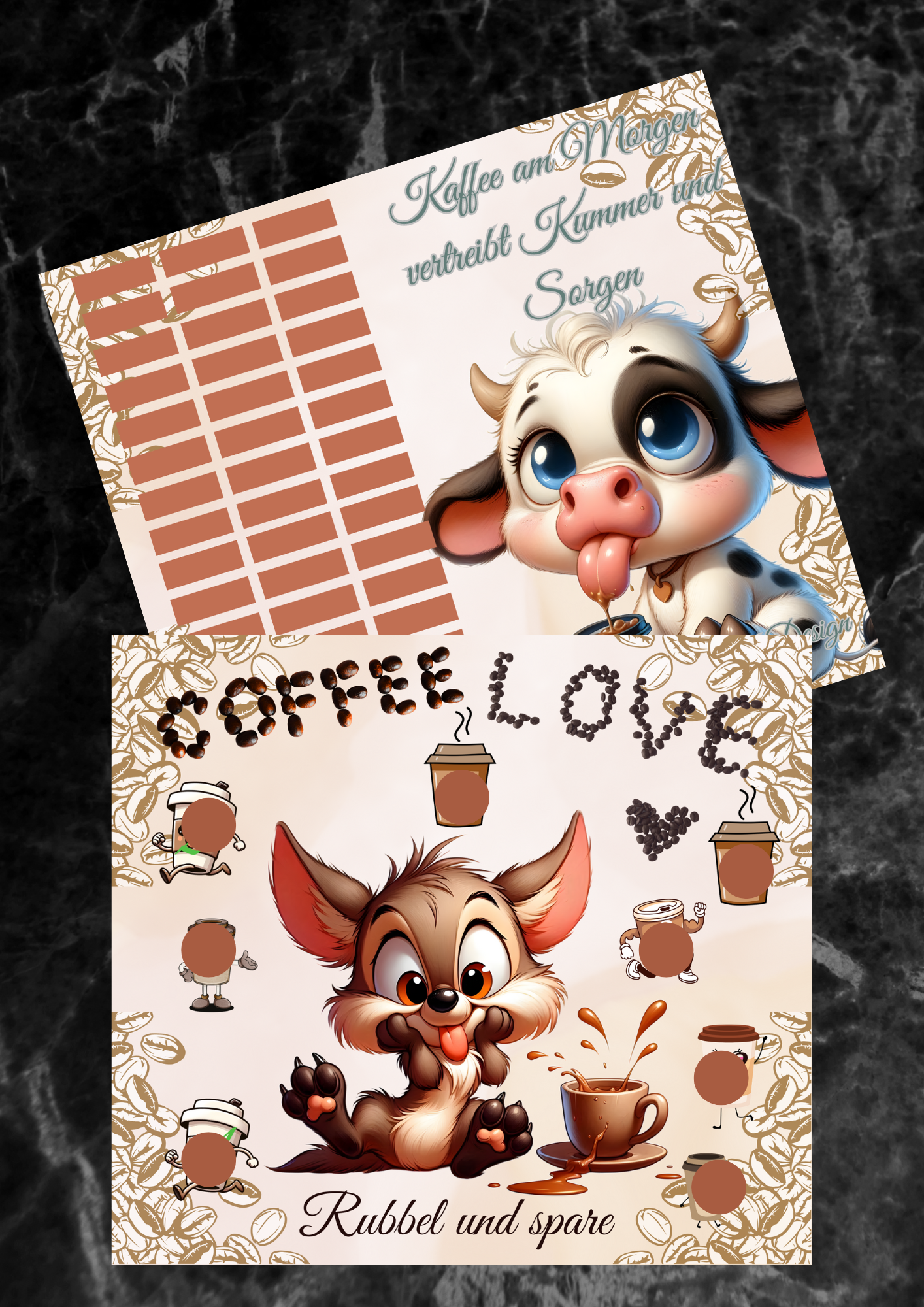 Kaffe am Morgen vertreibt Kummer und Sorgen