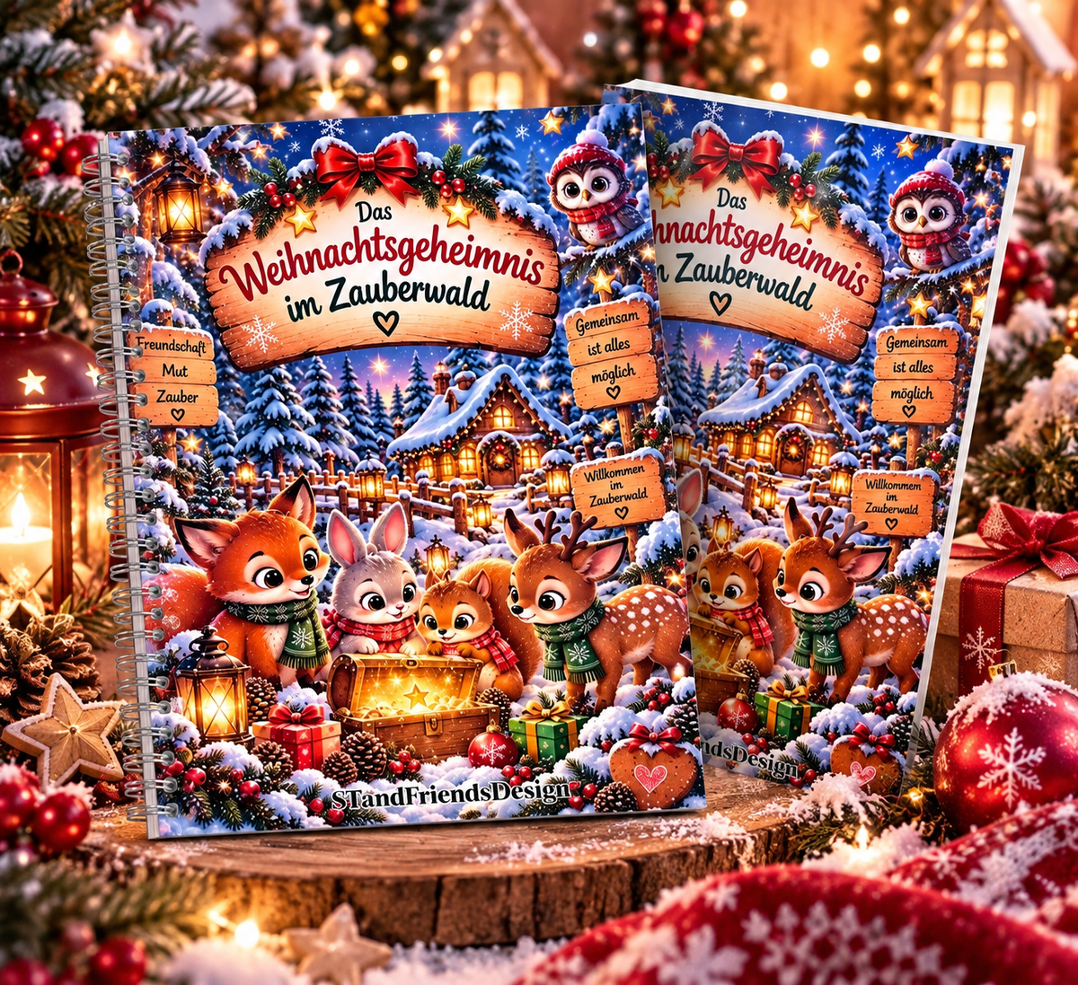 süsses Weihnachtssparbuch
