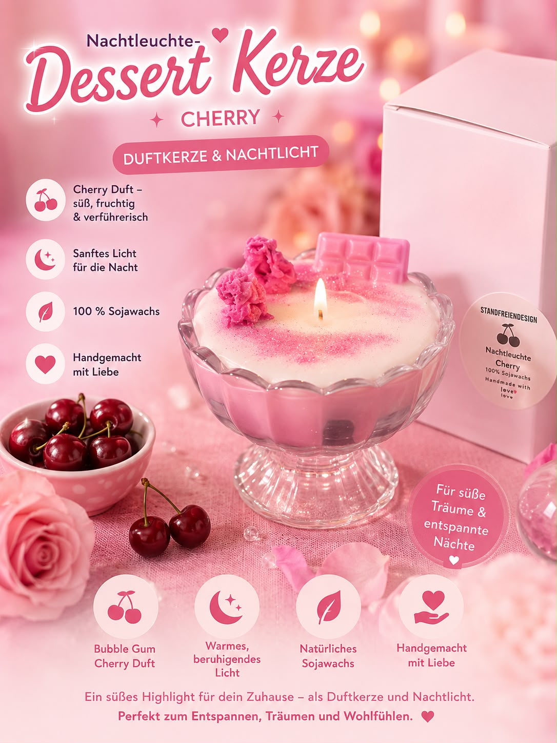 Dessert Kerze