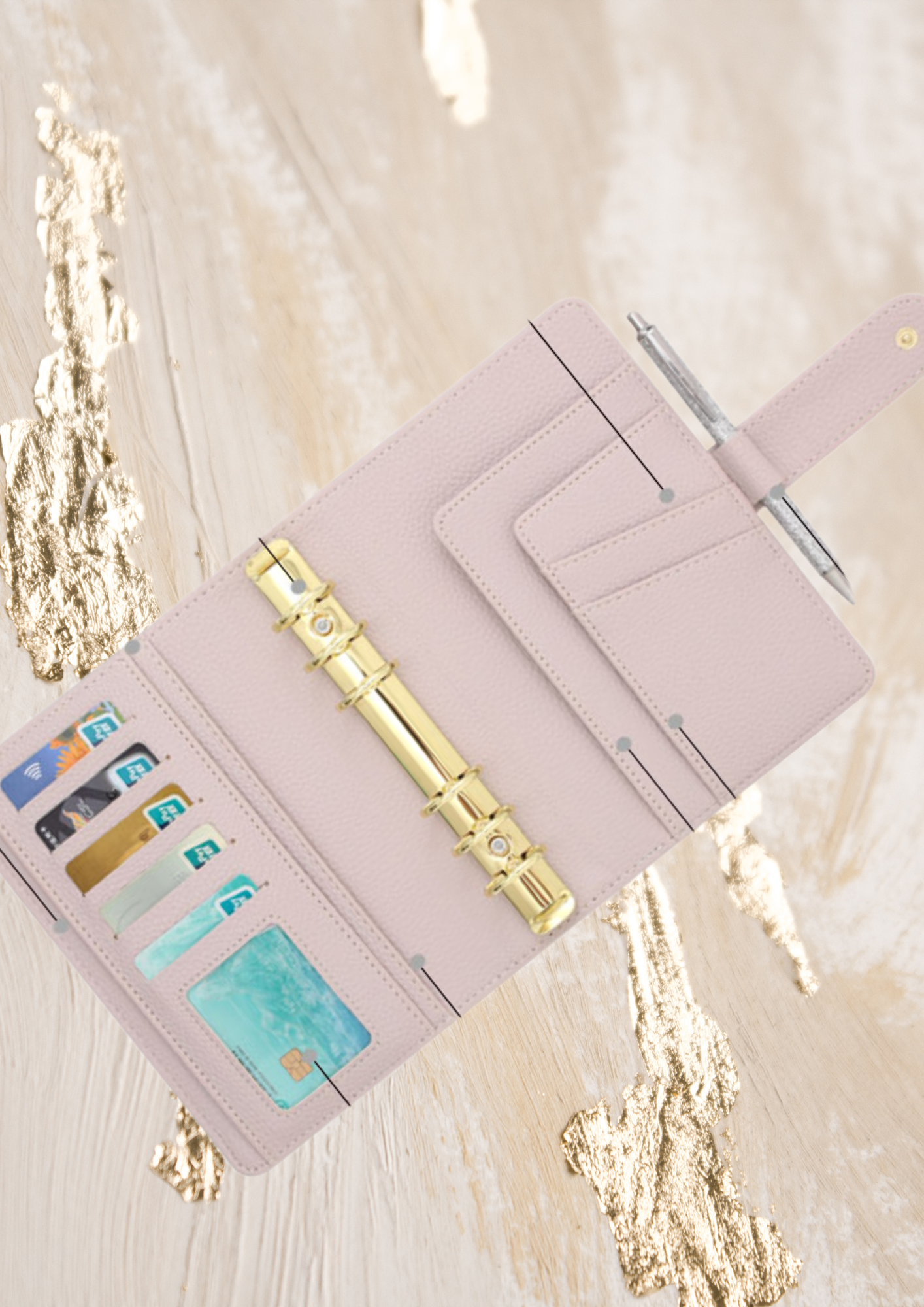 Delux Binder A6 für Spar-Challenges