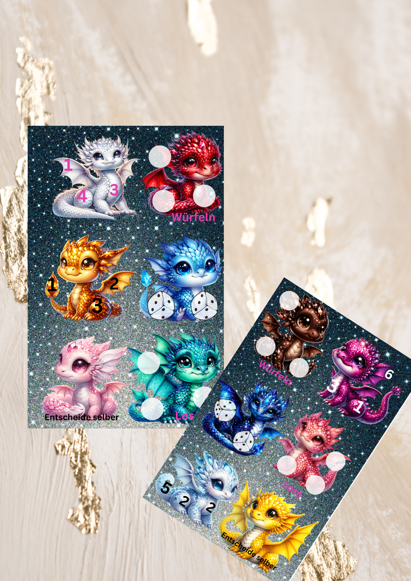 Glitzer Jahreschallenge