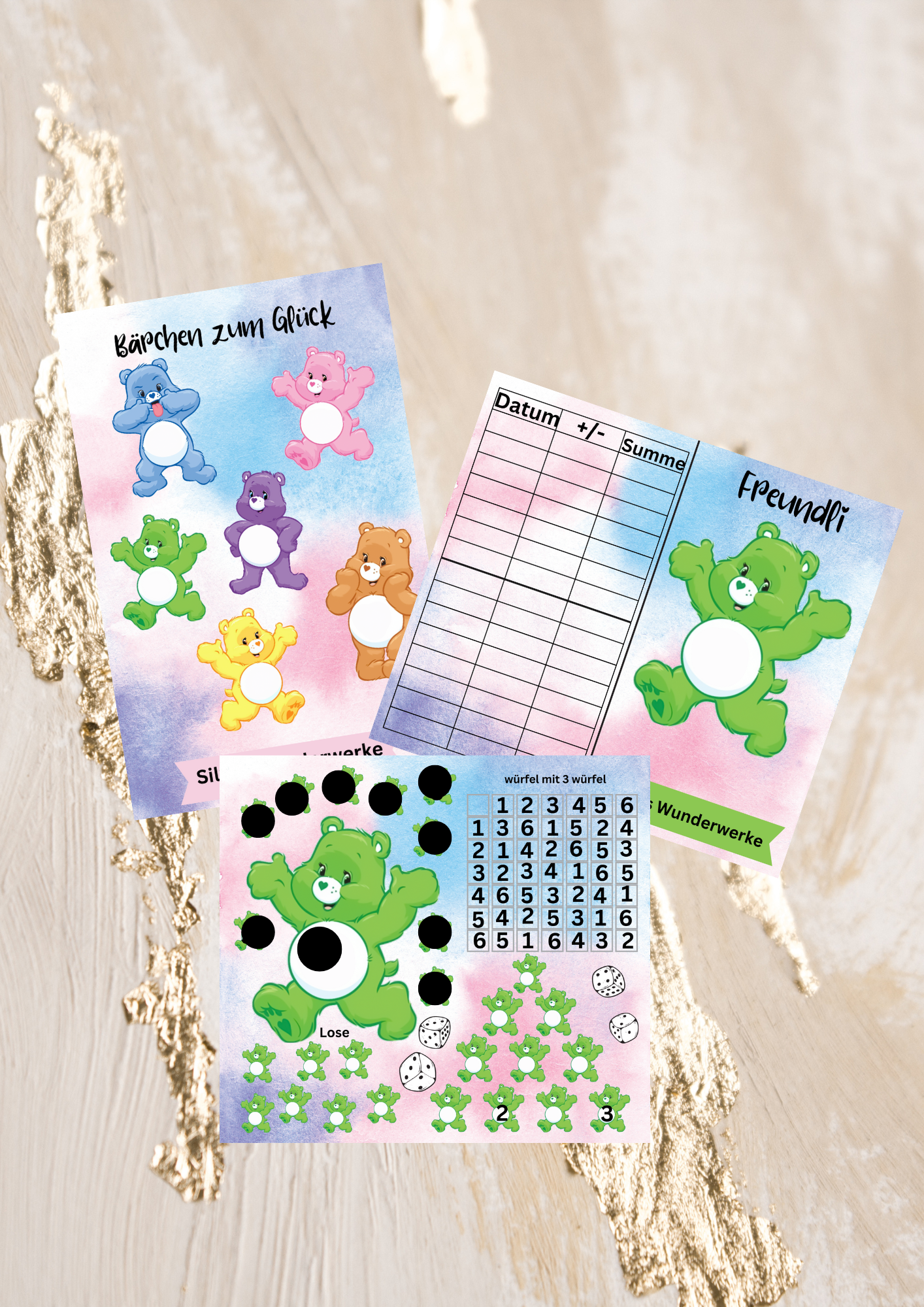 Bärchen zum glück zum erweitern