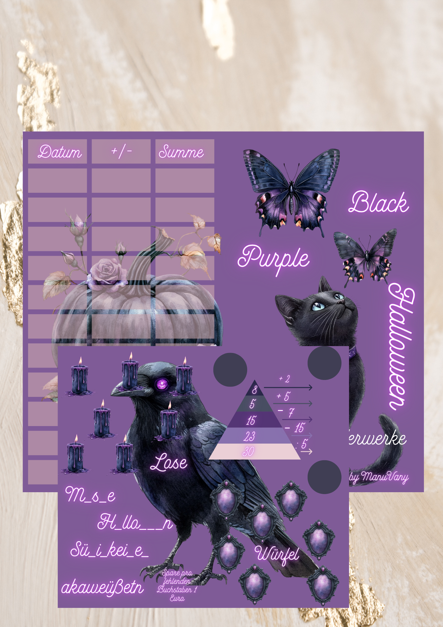 Black Purpel Helloween
