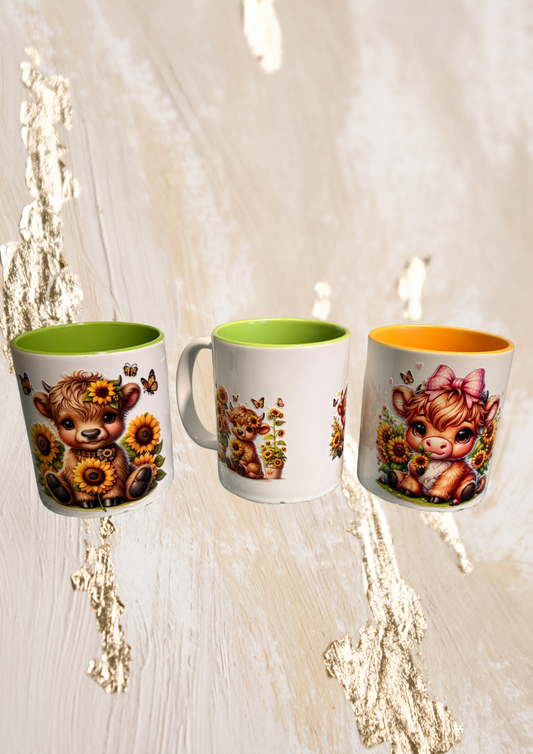 Kuh Becher Süss mit Henkel