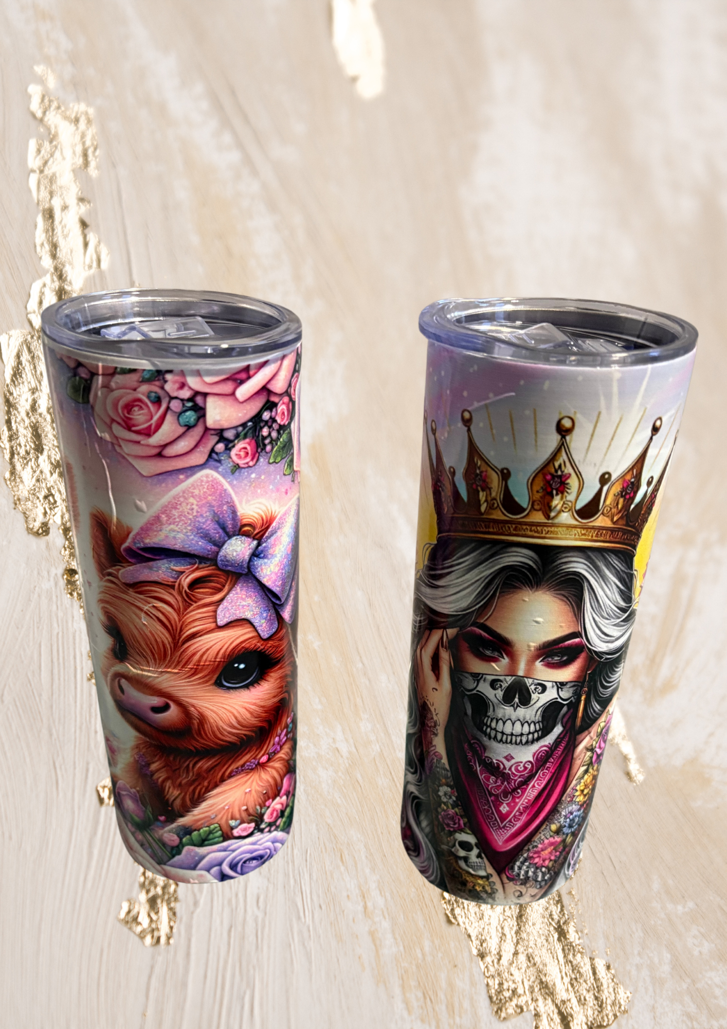 Tumbler B- Ware mit Motive