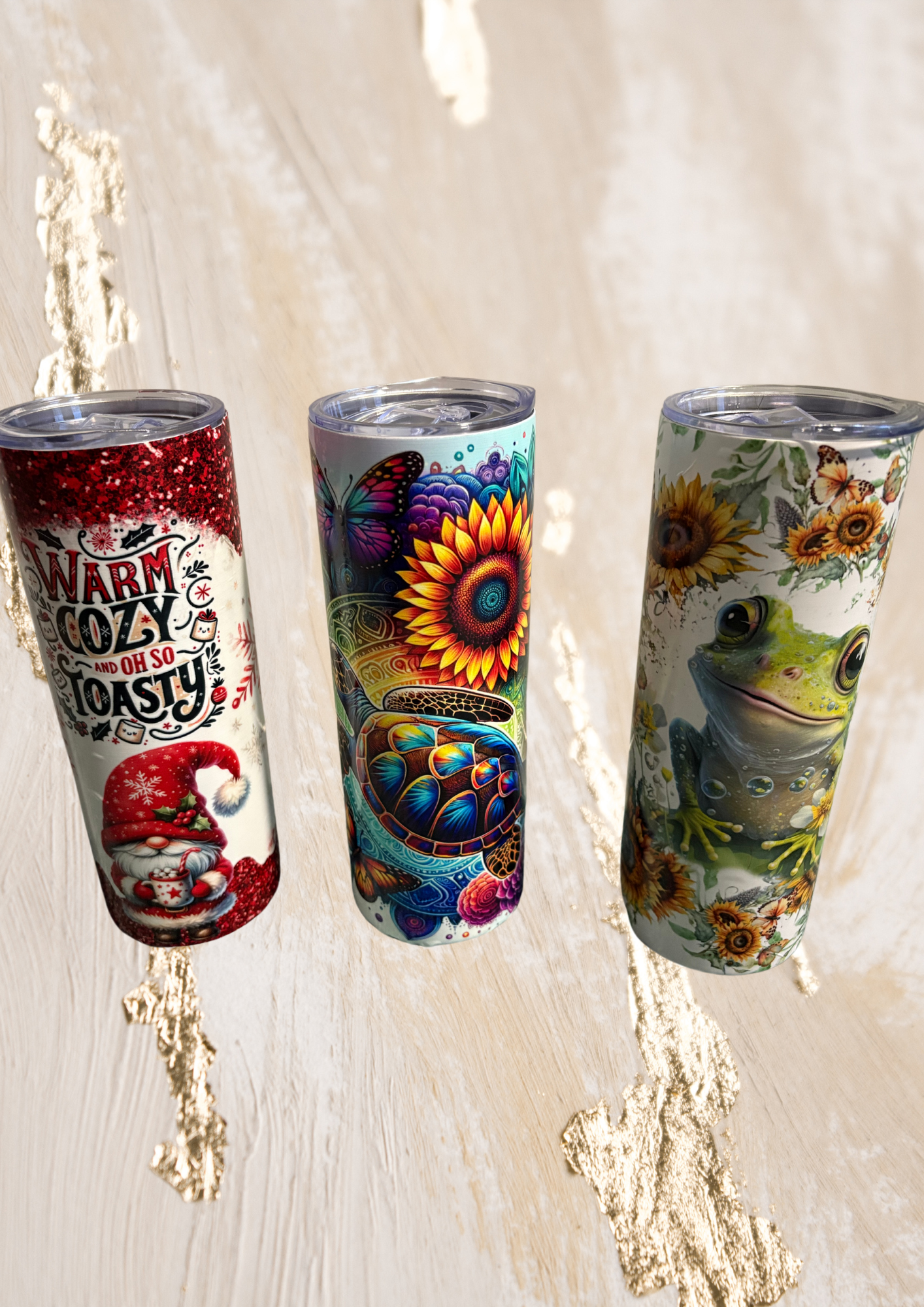 Tumbler B Ware mit Motive