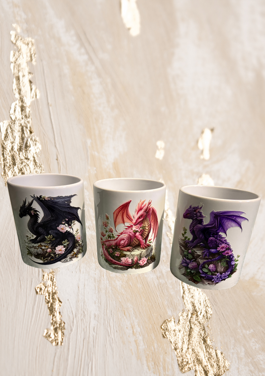 Drachen Becher mit Henkel