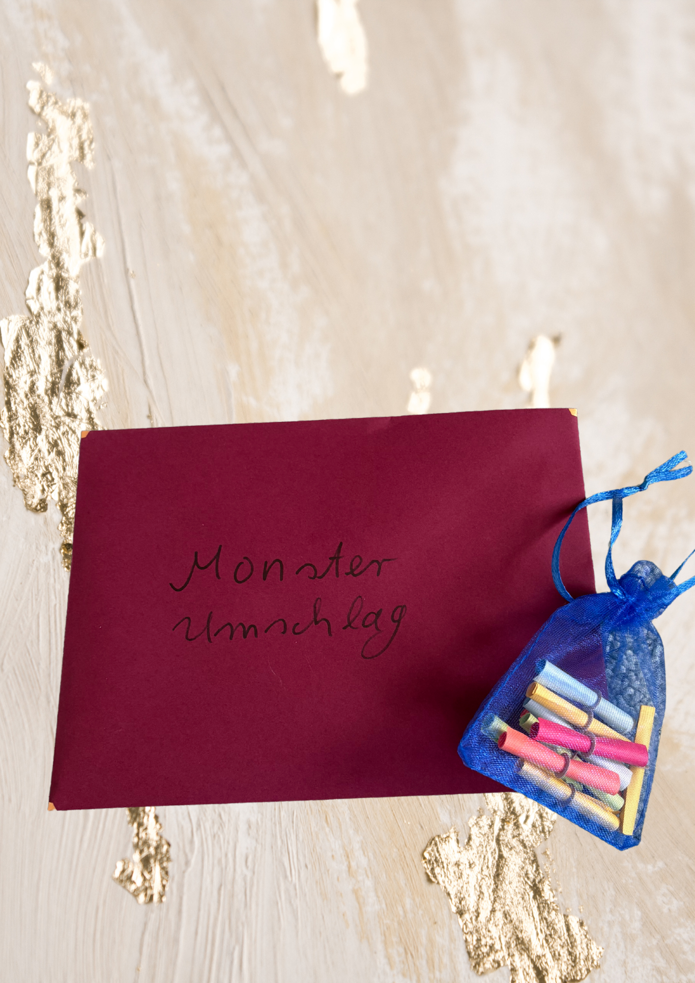 Monster Überraschungs Umschläge