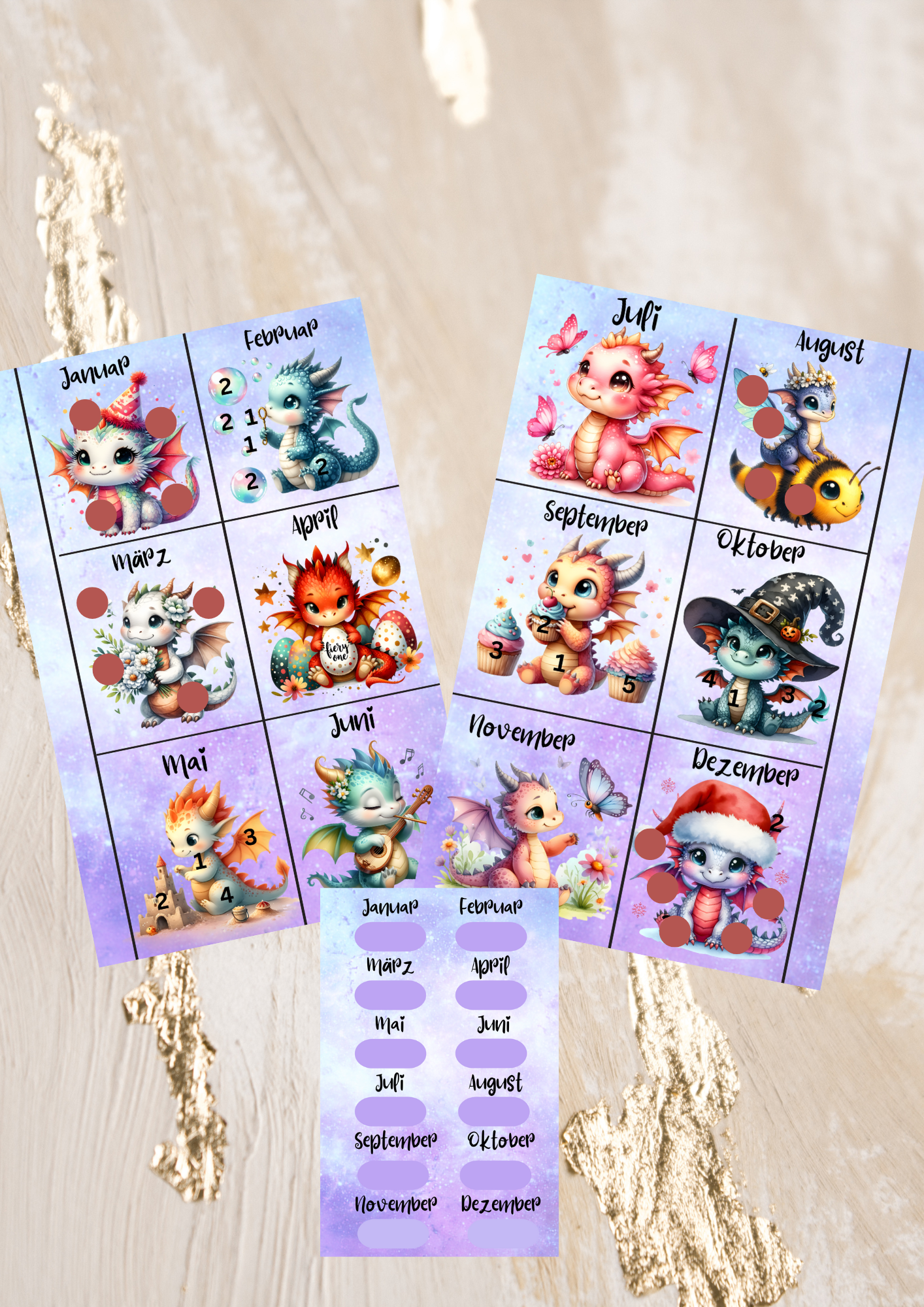 Drachen mini Jahreschallenge