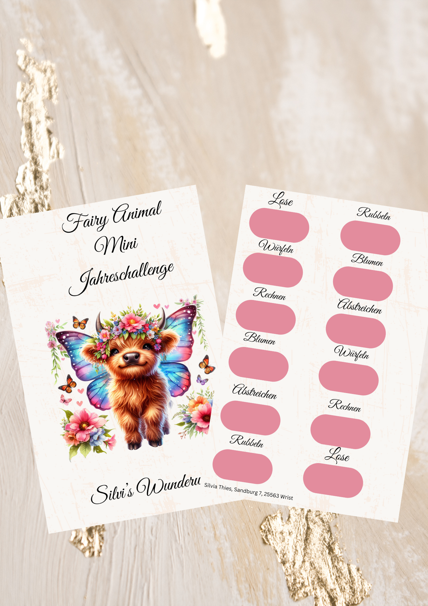 Fairy Animal Jahreschallenge