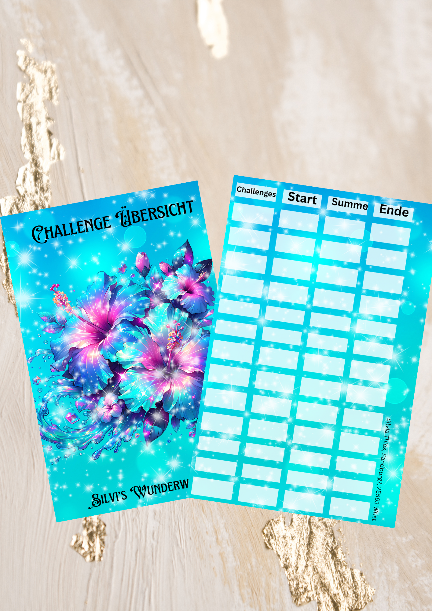 Hibiskus Challange Übersicht