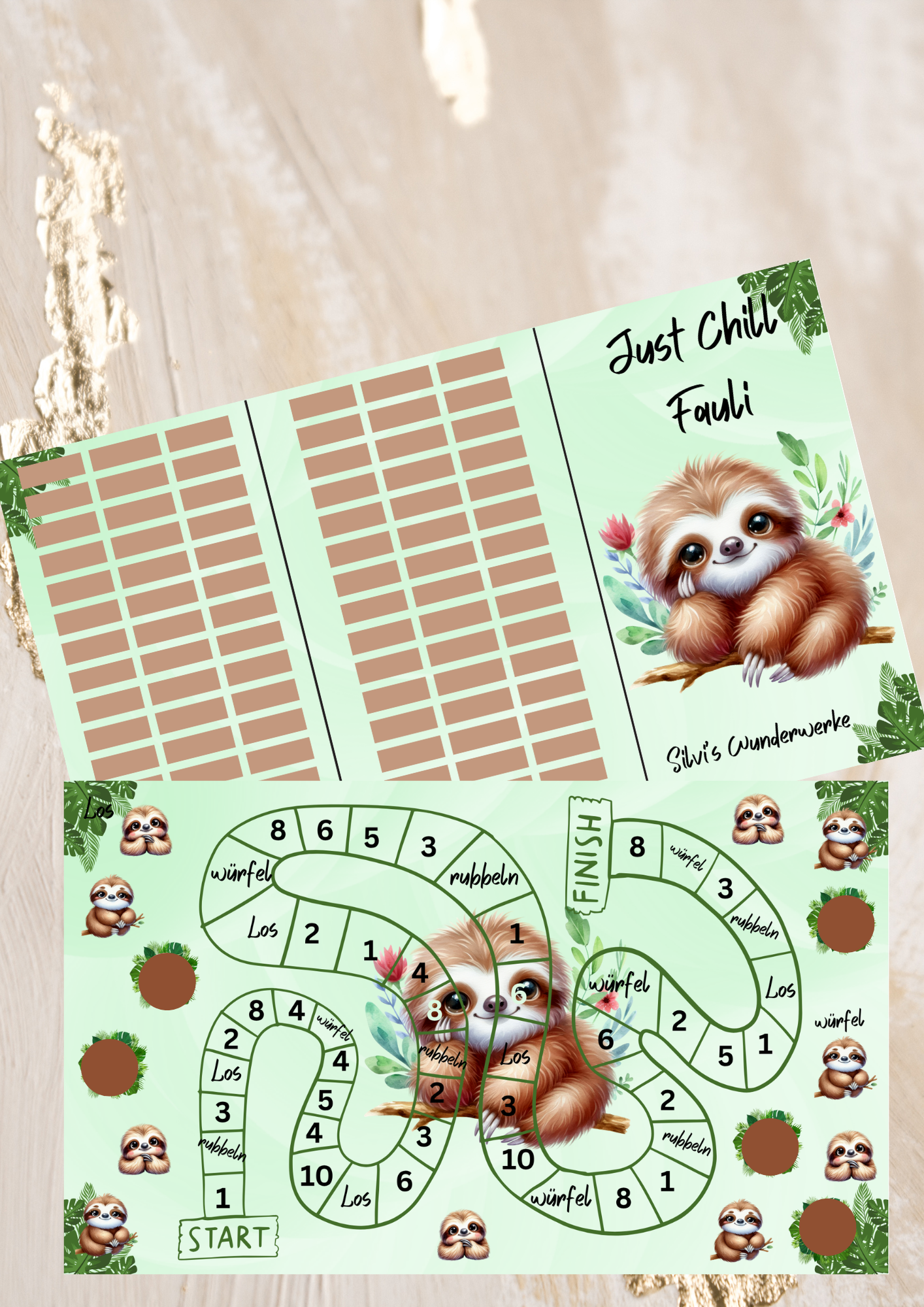 Just Chill Fauli Spiel + extra Tracker