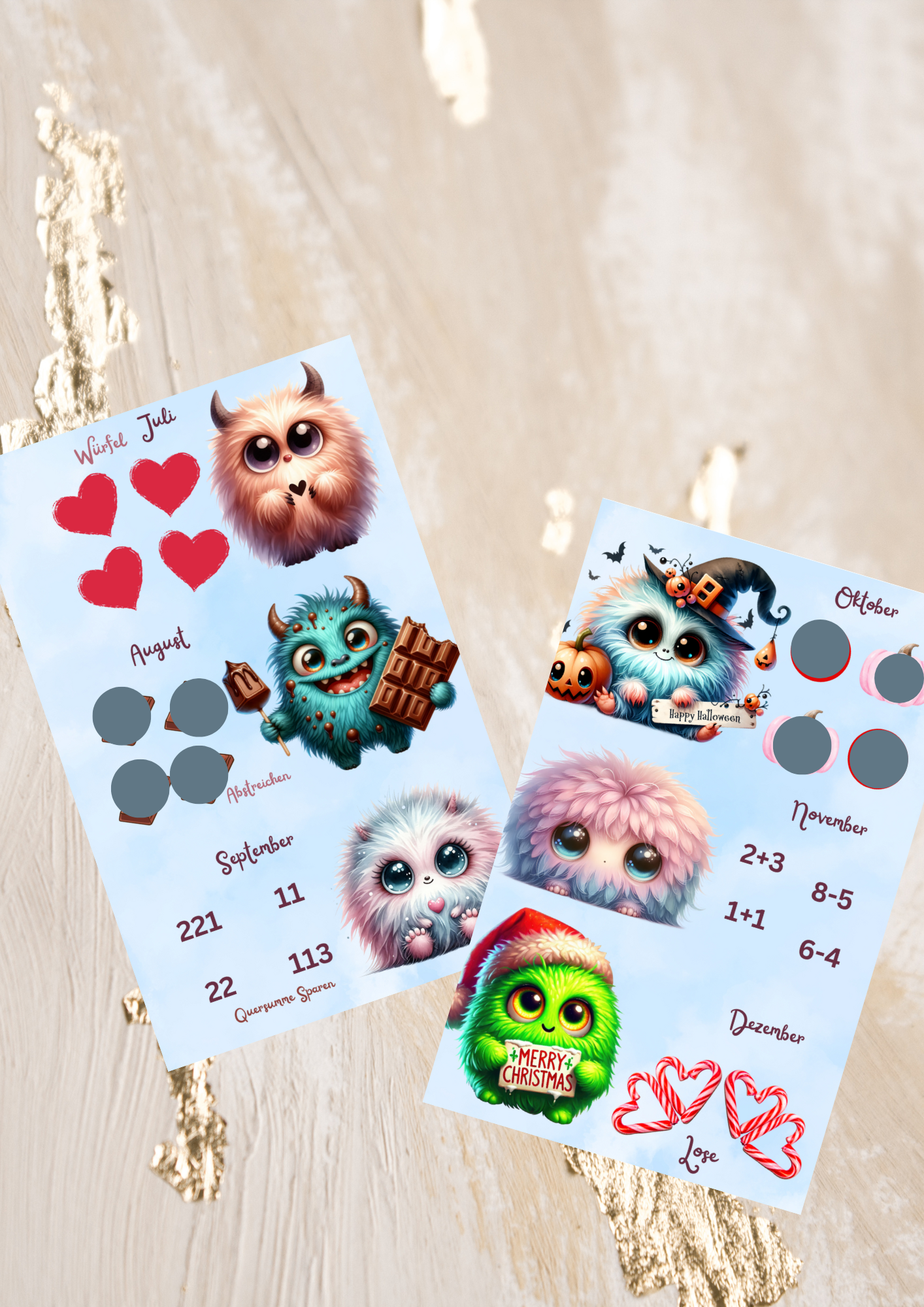 Monster Jahreschallenge