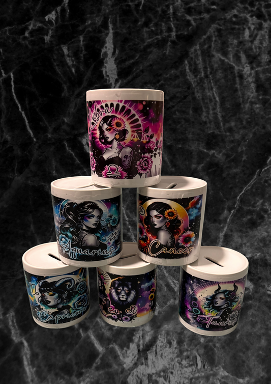 Sternzeichen Spardose