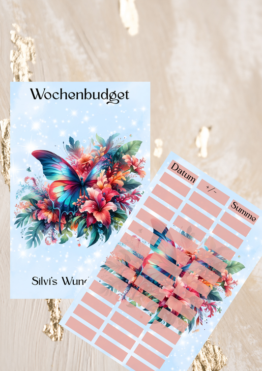 Wochenbudget Schmetterling